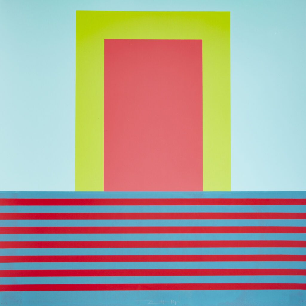 22_1_WanderingAcrossthePlains_Serigraph_25.25x25.25inch