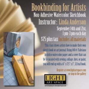 Bookbinding for Artists: Non-Adhesive Watercolor Sketchbook