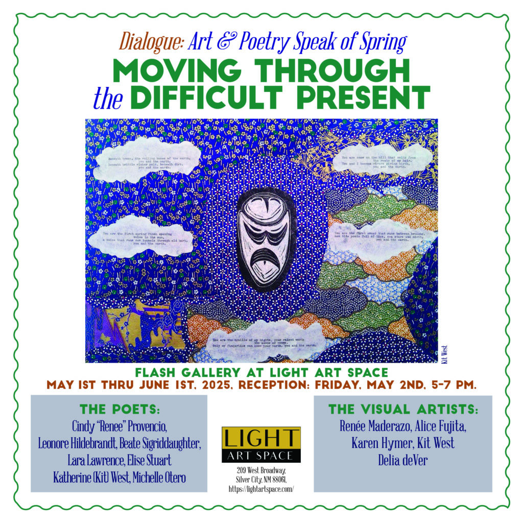 Spring Dialogues Dialogue: Art & Poetry Speak of Spring - Light Art Space Karen Hymer